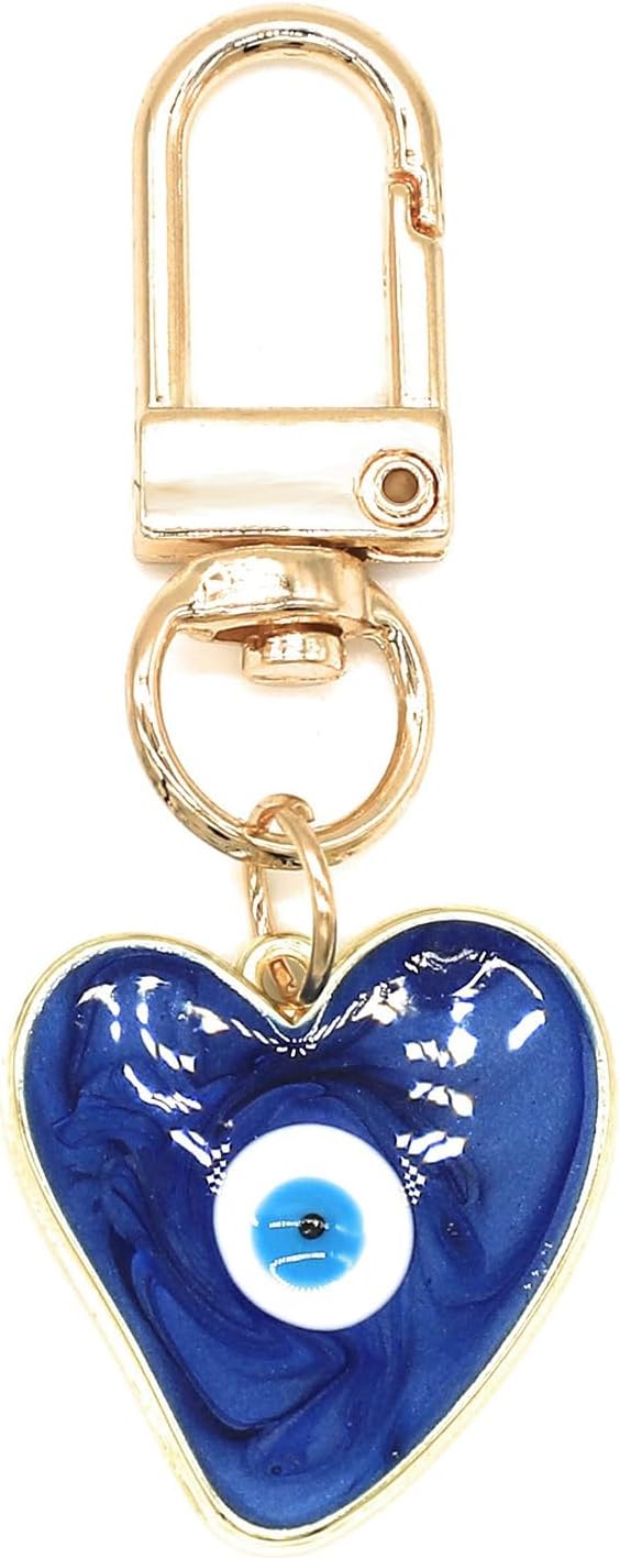 Men Accessories Evil Eye - Chaveiros de mau olhado suor-coração chaveiros