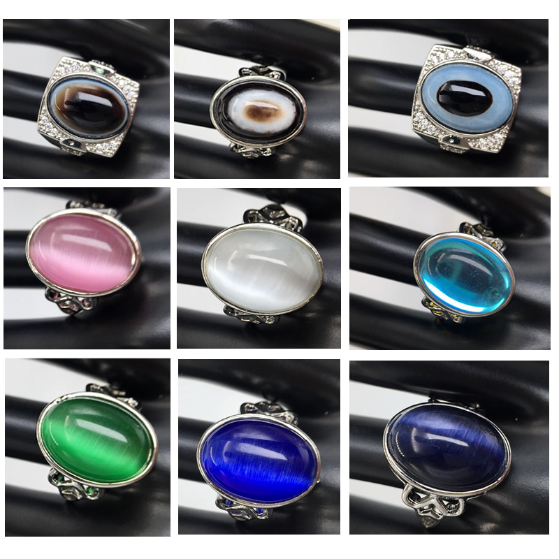 Men Accessories Evil Eye - Evil Eye Cats Eye Ring para
