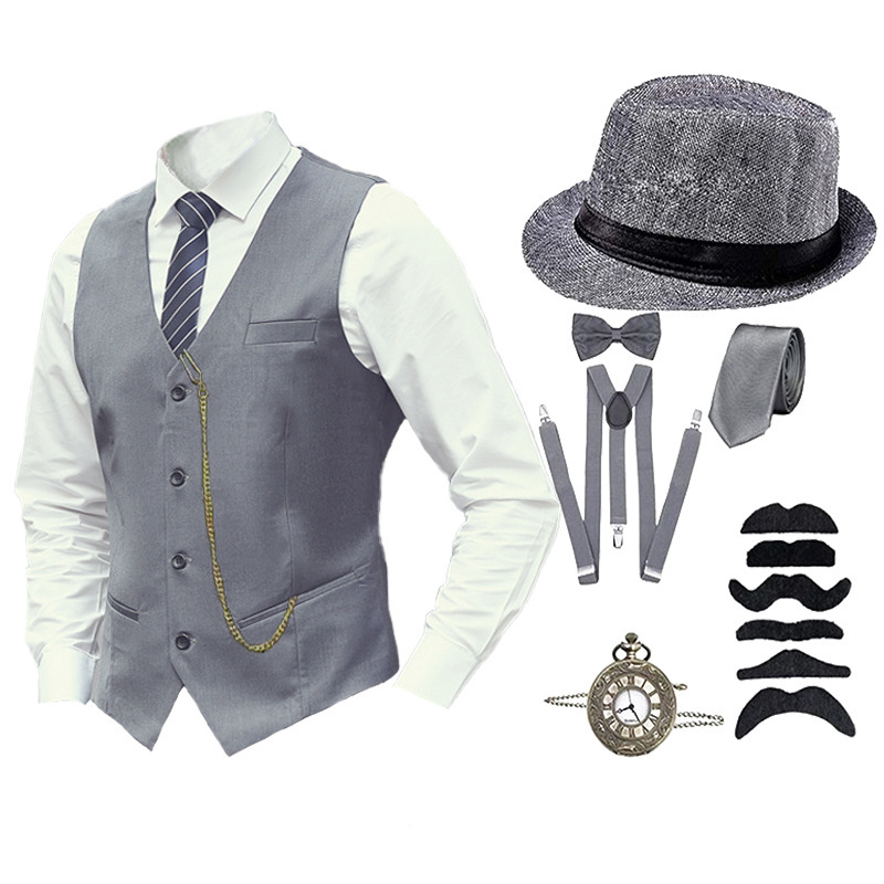 Men'S Accessories In The 1920S - Fantasia e Acessórios Masculinos para Halloween,