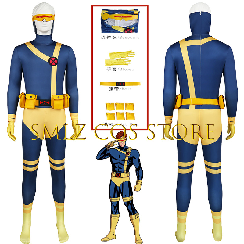 Men Accessories Set - Fantasia de Cosplay do Ciclope Scott