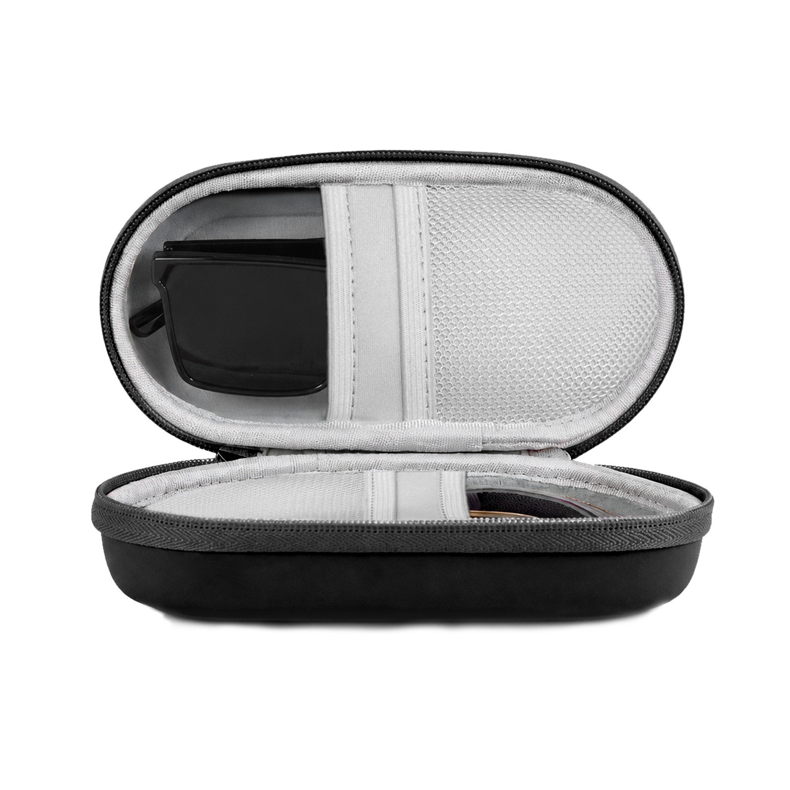 Men'S Accessories Rack - Estojo Rígido para Óculos Duplos, Estojo
