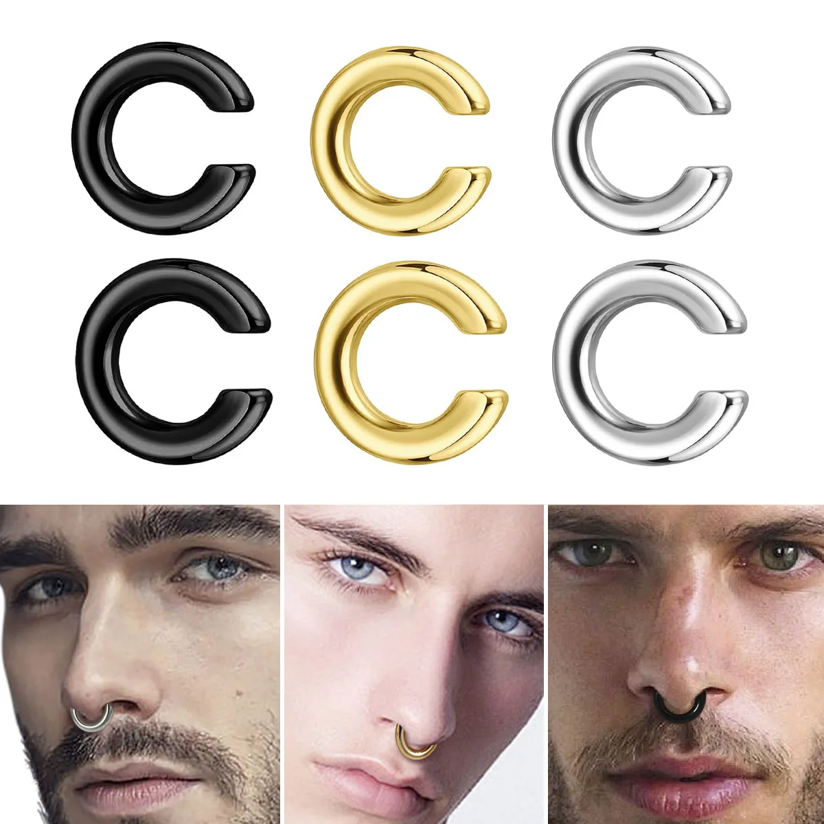 Men'S Accessories Rings - 1 unidade de Brinco de Orelha