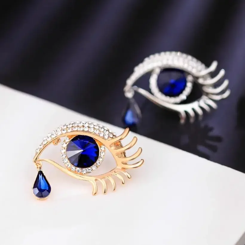 Men Accessories Evil Eye - 1 Peça Broche Olho Grego da