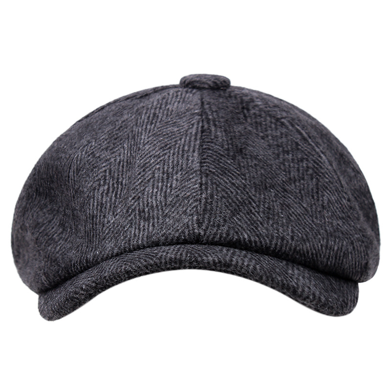 Men'S Accessories In The 1920S - Chapéu octogonal de lã gangster masculino