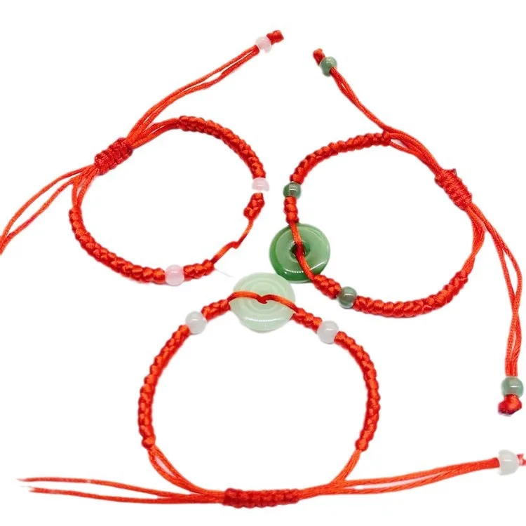 Bead Bracelet Men - Pulseira Donut Jade Real para Homens