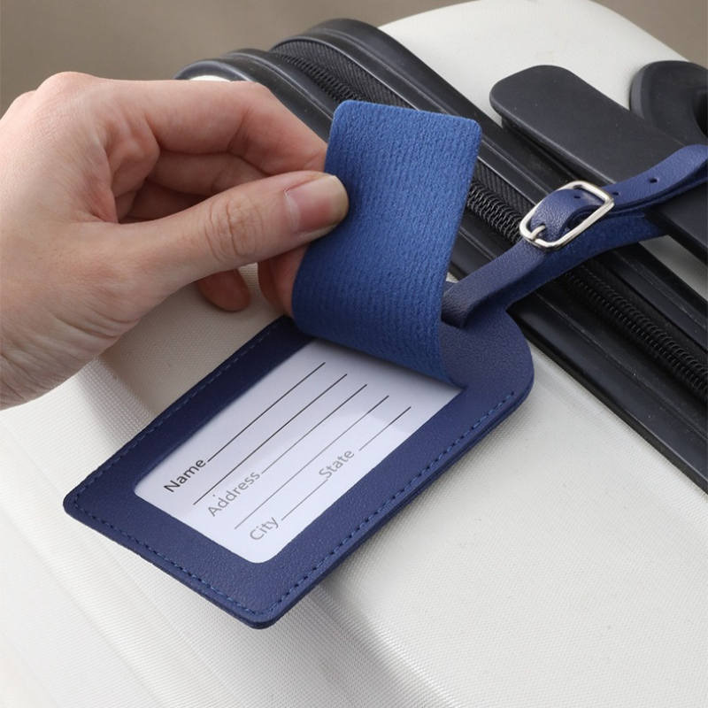 Etiquetas de Bagagem em Couro  - Men Accessories Name avaliação e preço