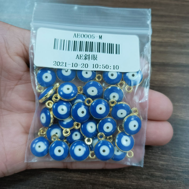 100 peças de pingentes de olho - Men Accessories Evil Eye avaliação e preço