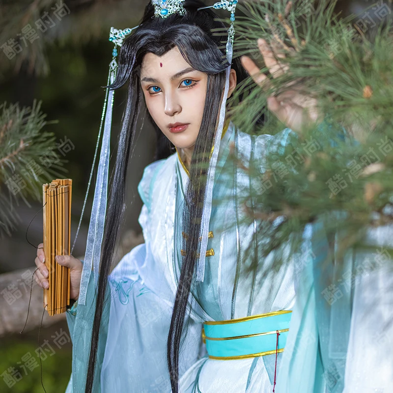 Shi qingxuan cosplay traje fen - Men Accessories Set avaliação e preço