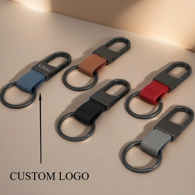 Moda chaveiros de couro logoti - Men Accessories Name avaliação e preço