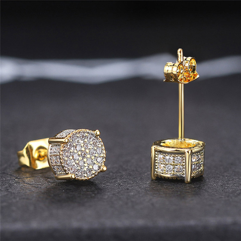 Huitan 2022 nova moda brincos  - Men'S Accessories Drop Shipping avaliação e preço