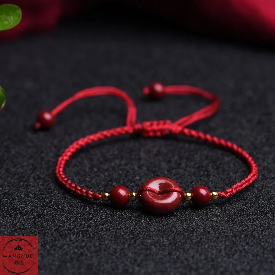 Personalizado natural vermelho - Bead Bracelet Men avaliação e preço
