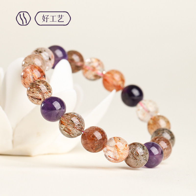 Pulseira de cristal super sete - Bead Bracelet Men avaliação e preço