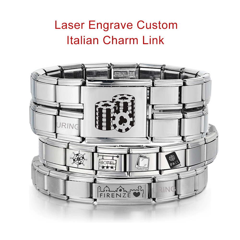 Uring personalizado gravação a - Bead Bracelet Men avaliação e preço