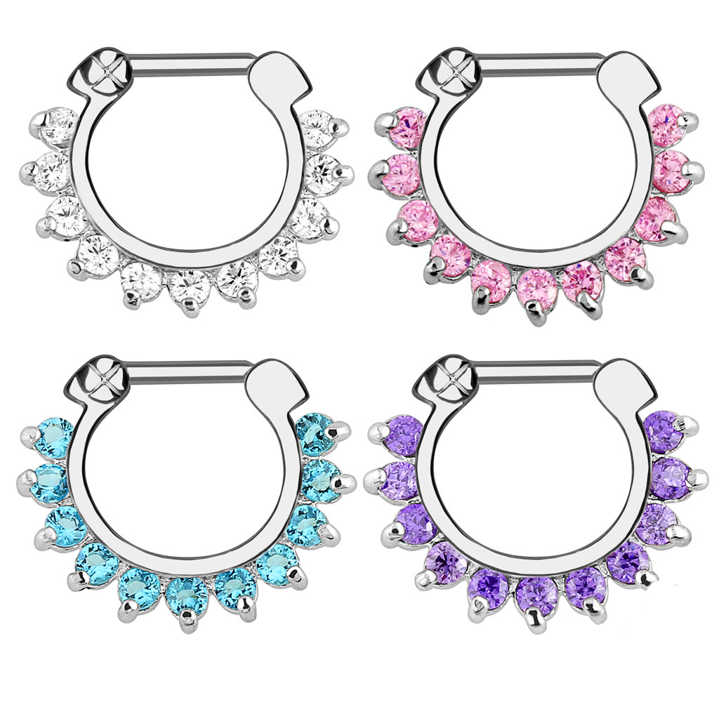 1 peça de argola de septo nasa - Men'S Accessories Rings avaliação e preço