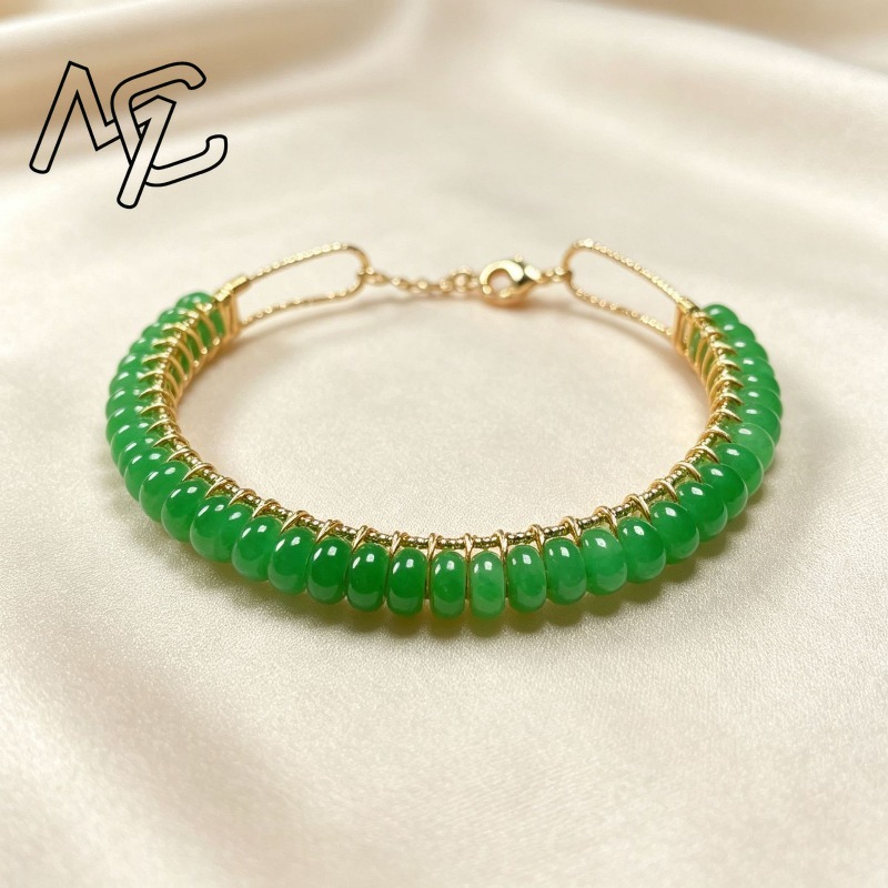 Pulseiras de contas de jade az - Bead Bracelet Men avaliação e preço