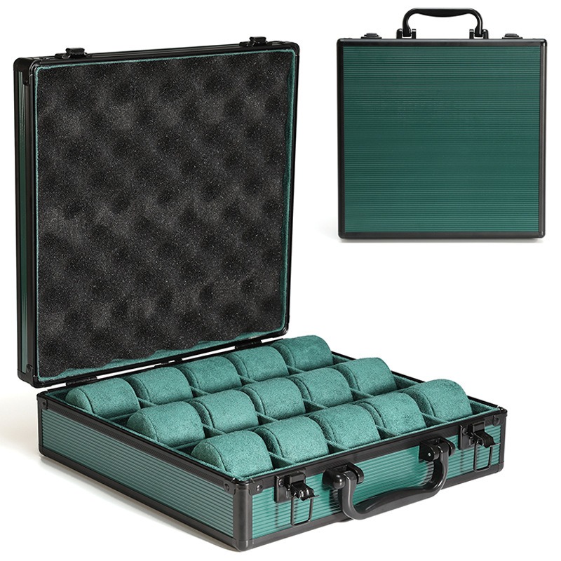 Caixa de relógio verde de alum - Men'S Accessories Tray avaliação e preço