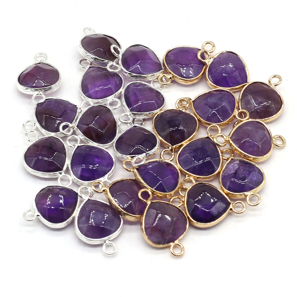 2 pçs conectores de pedra natu - Men'S Accessories Drop Shipping avaliação e preço