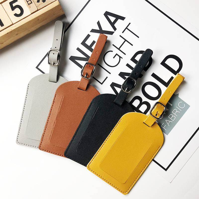 1PC Etiqueta de Bagagem em Cou - Men Accessories Name avaliação e preço