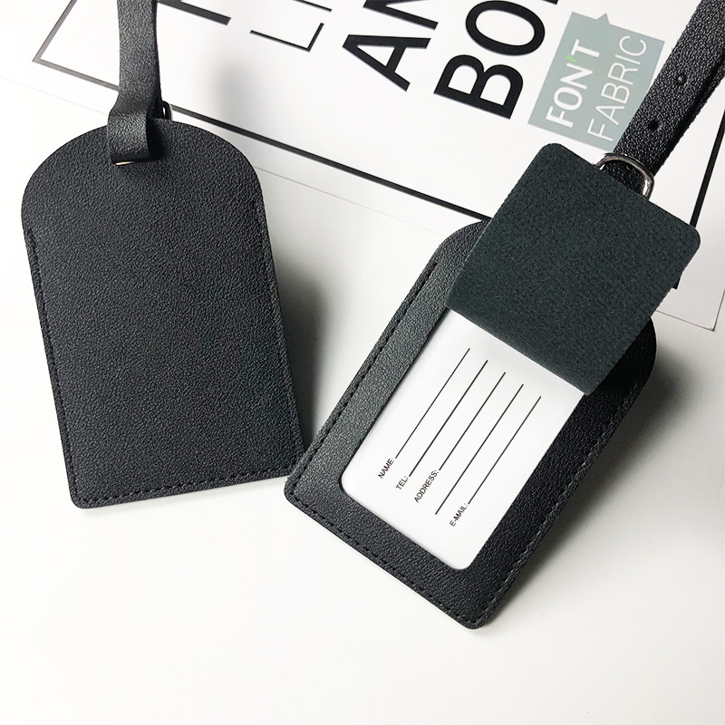1PC Etiqueta de Bagagem em Cou - Men Accessories Name avaliação e preço