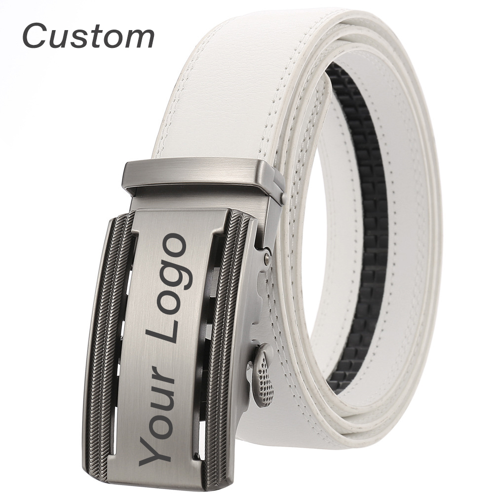 Cinto de couro branco masculin - Men Accessories Name avaliação e preço