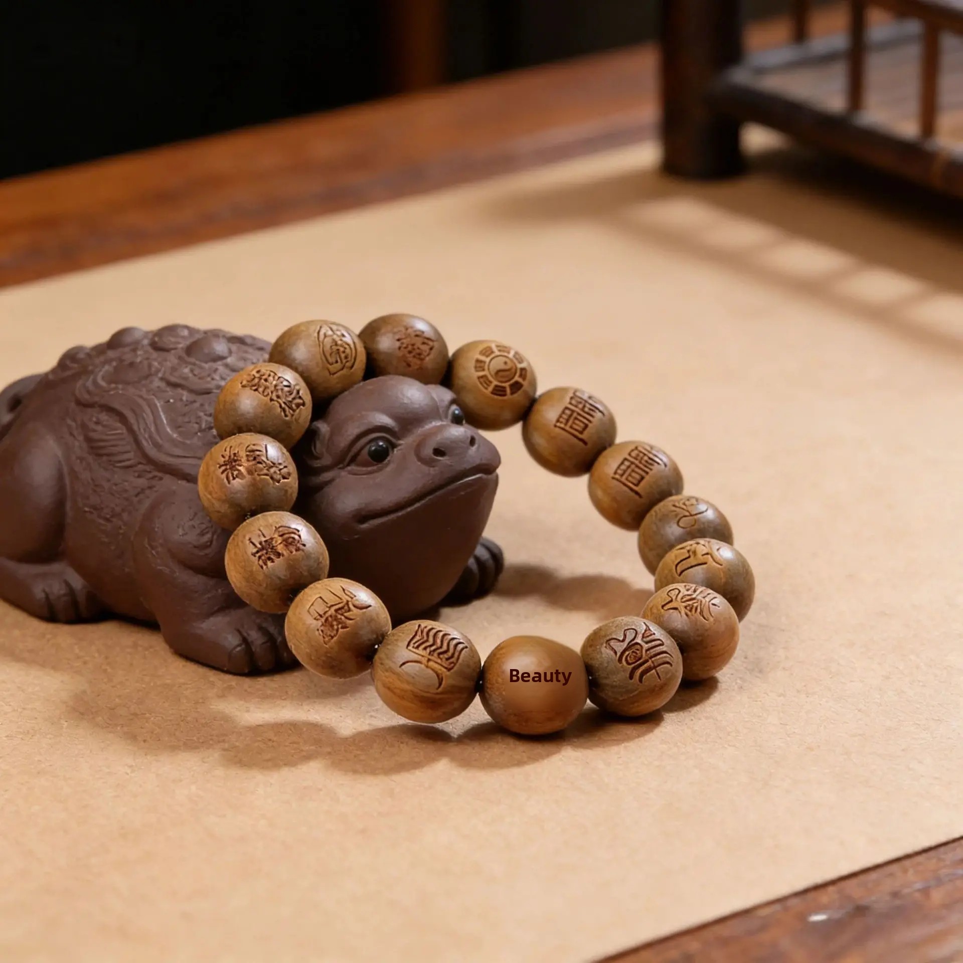 Pulseira de Luxo em Sândalo Ve - Bead Bracelet Men avaliação e preço