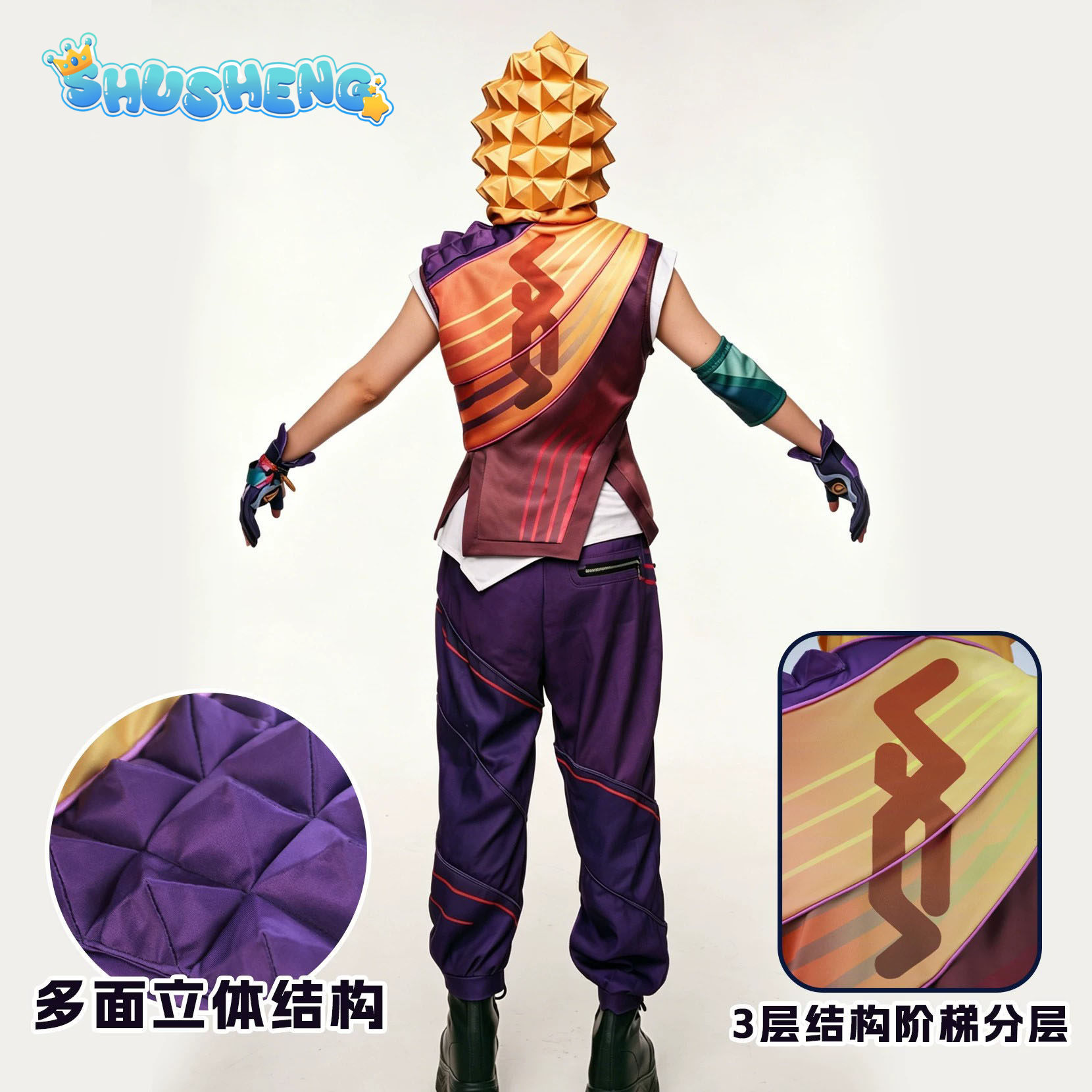 Fantasia de Cosplay Valorant M - Men Accessories Set avaliação e preço