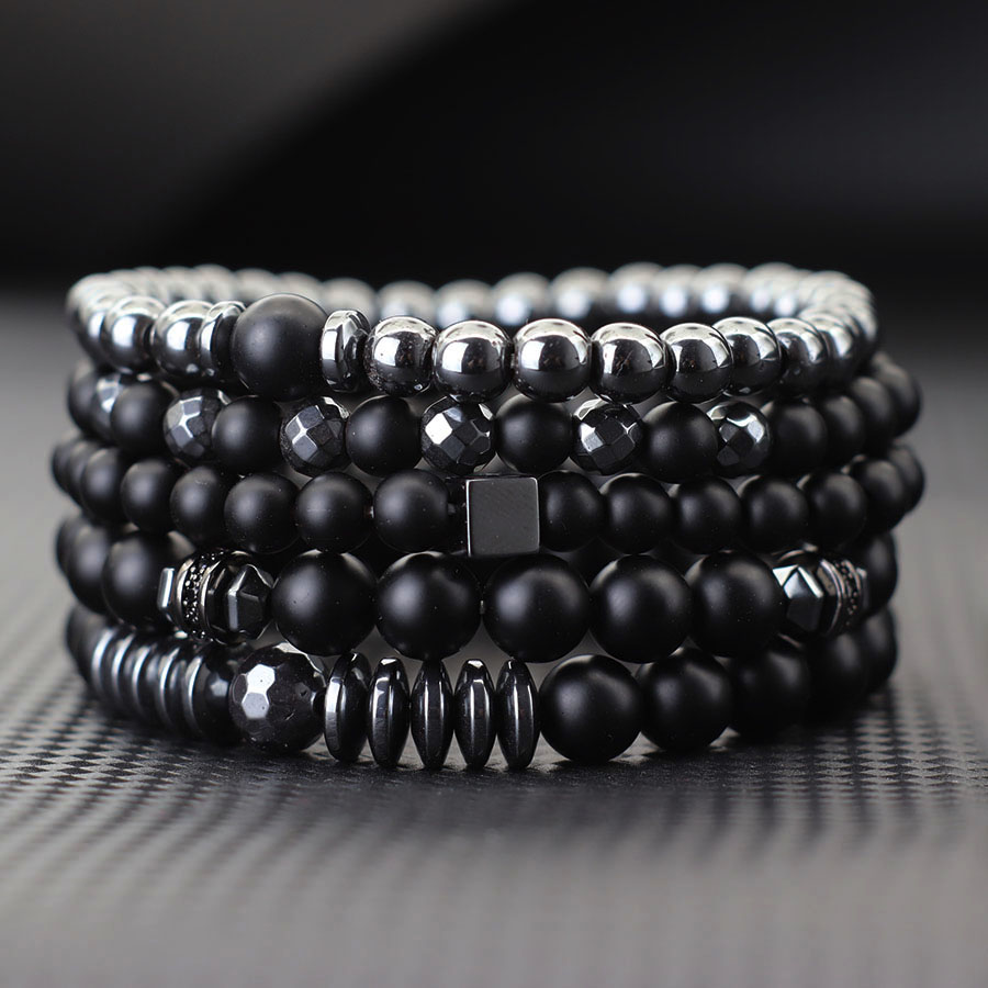 Conjunto de pulseira premium m - Men'S Accessories Premium avaliação e preço
