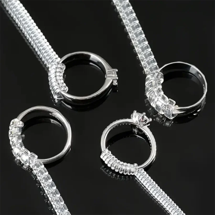 4/8 peças-regulador de tamanho - Men'S Accessories Rings avaliação e preço