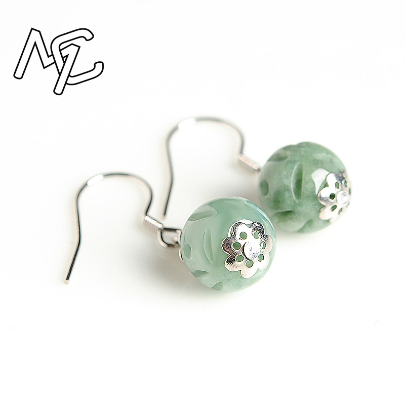 Natural esmeralda oco grânulo  - Men'S Accessories Drop Shipping avaliação e preço