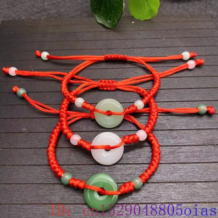 Pulseira Donut Jade Real para  - Bead Bracelet Men avaliação e preço