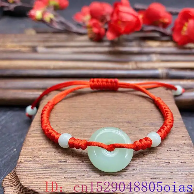 Pulseira Donut Jade Real para  - Bead Bracelet Men avaliação e preço