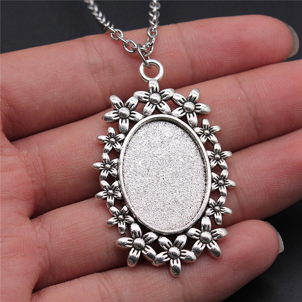 Oval Glass Cabochon Base Setti - Men'S Accessories Tray avaliação e preço
