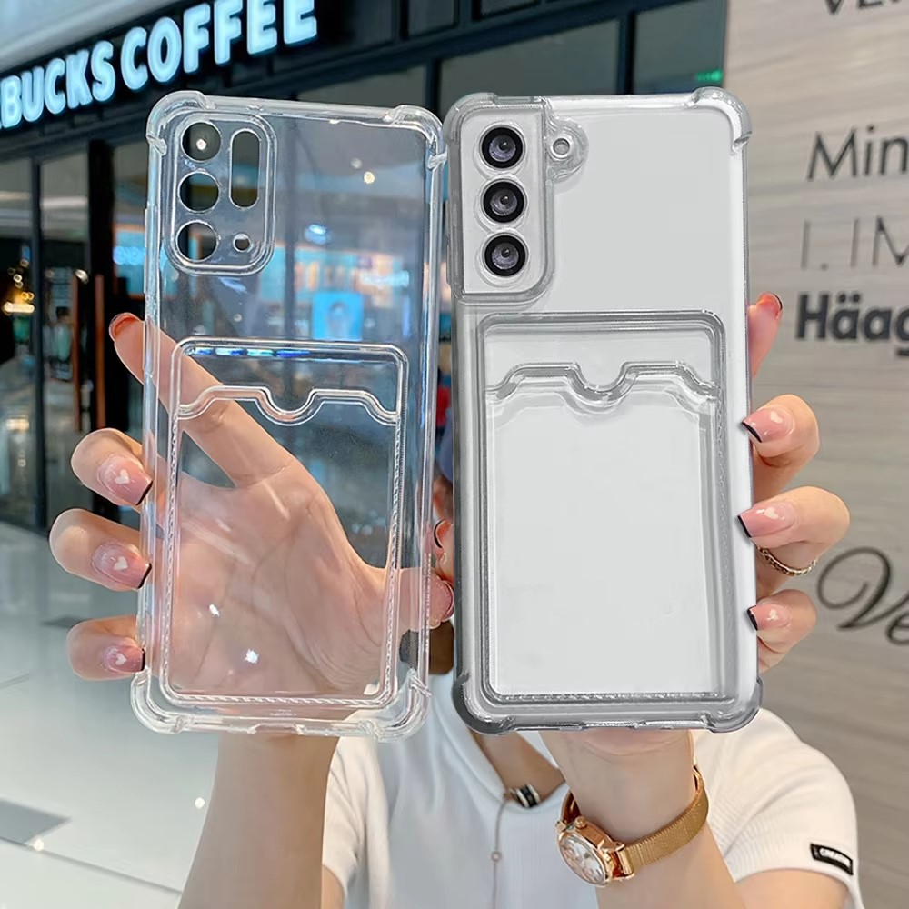 Capa de Telefone Transparente  - Phone Wallet Combo avaliação e preço