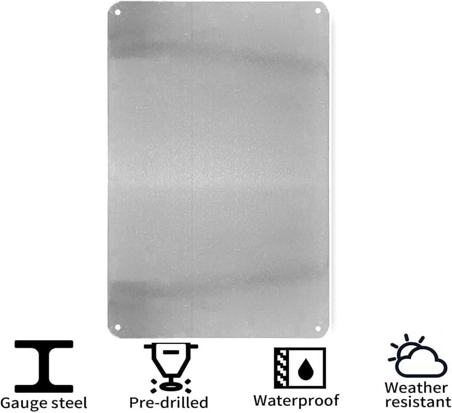 Placas de Metal Engraçadas par - Men Accessories Rule avaliação e preço