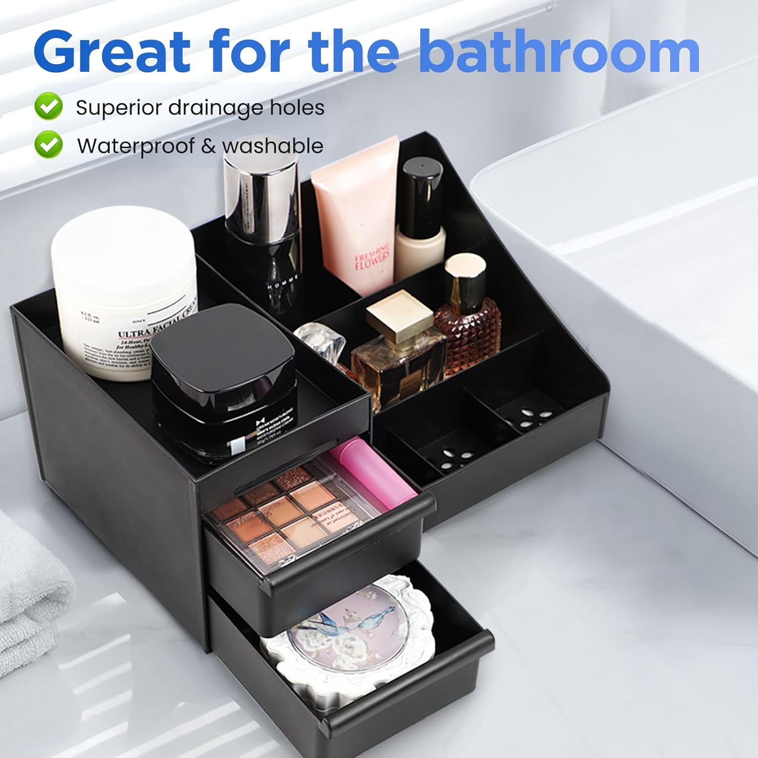 Caixa Organizadora de Cosmétic - Men'S Accessories Rack avaliação e preço