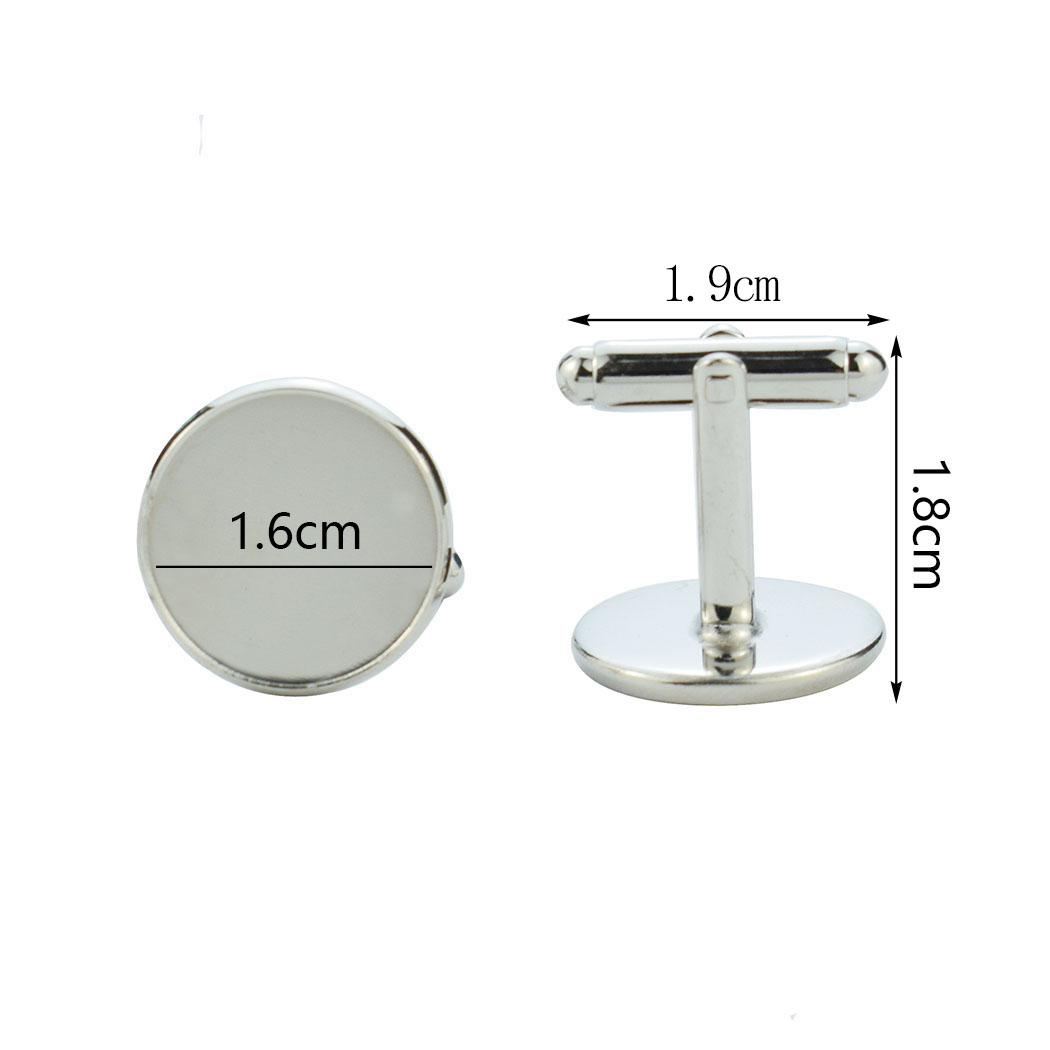 Diy homens abotoaduras clipes  - Men'S Accessories Tray avaliação e preço